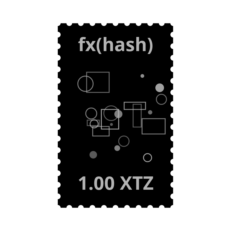 Postage Stamp #7 static token preview