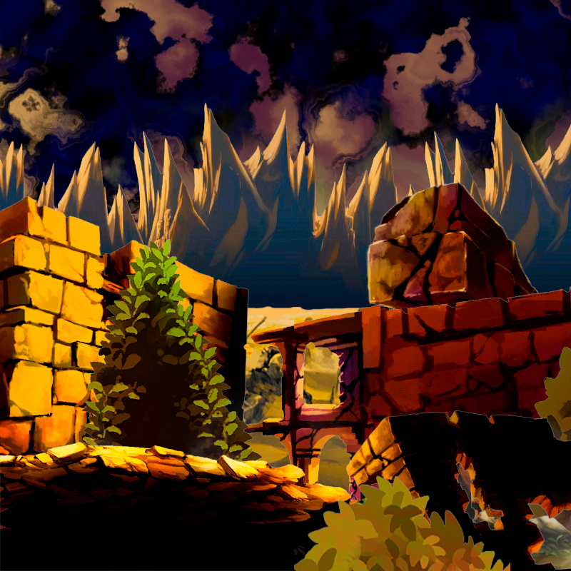 Desolated Landscapes #24 static token preview