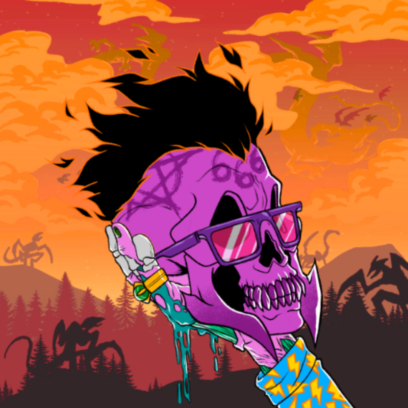 TezSkulliez #11 static token preview