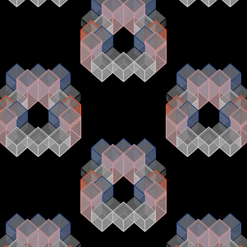 3D Pattern: BLOCK #5 static token preview