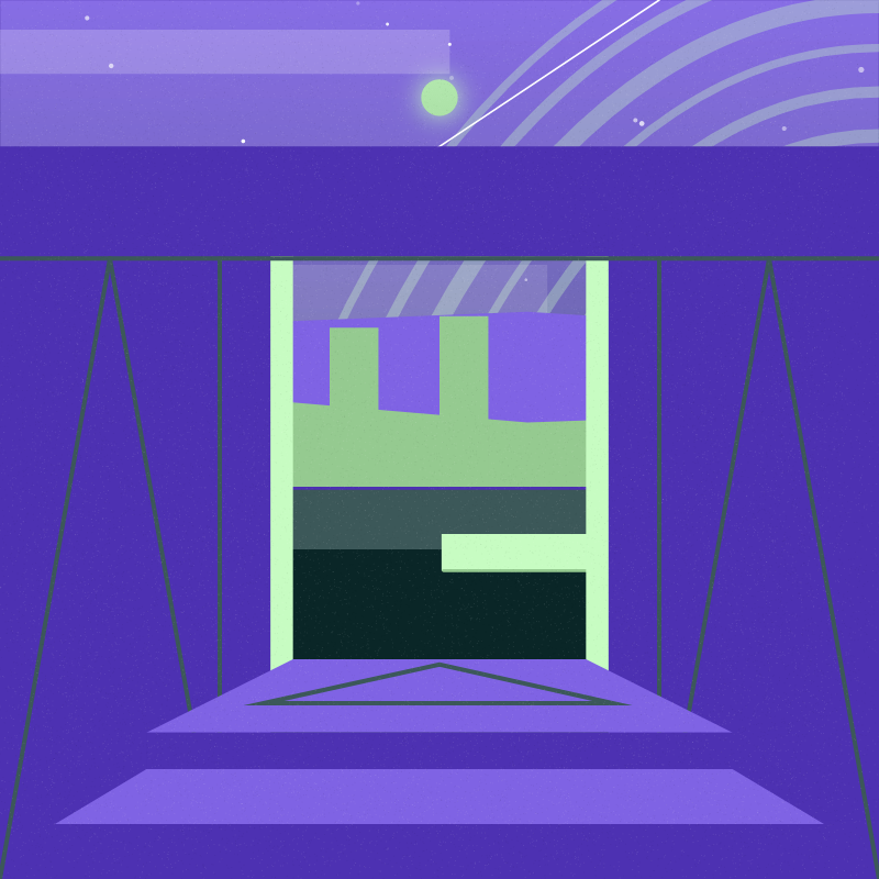 Abstract Temples #17 static token preview