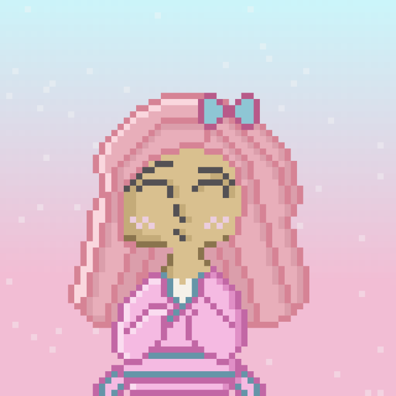 Pastel Girl #1 static token preview