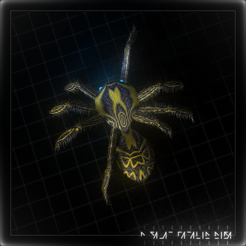 Impure Spiders #22 static token preview