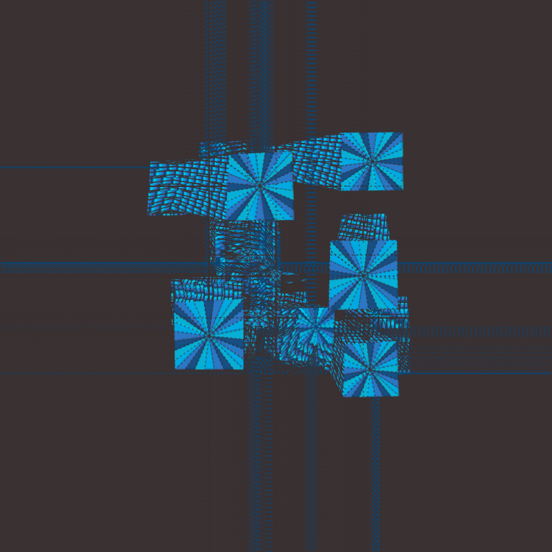 Living Squares Study II #23 static token preview