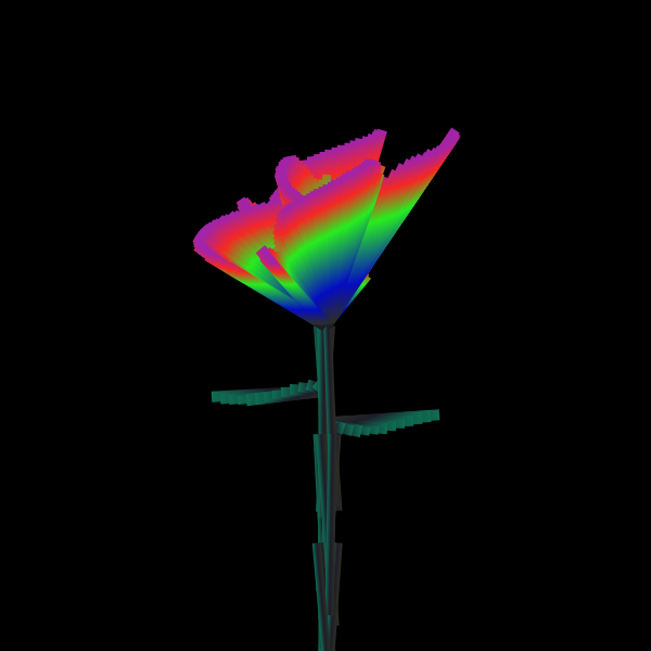 Digital Flower #11 static token preview