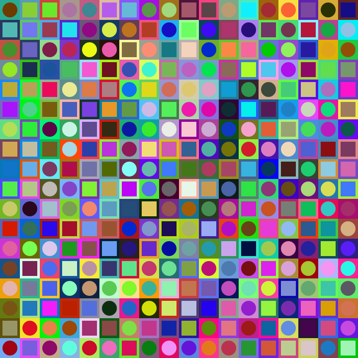 Square Dot Composition #346 static token preview