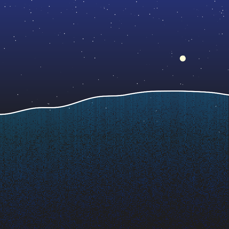 The landscape that belongs to you #7 static token preview
