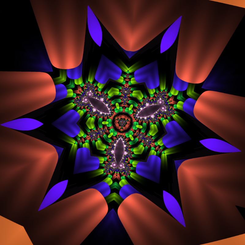 Fractal Flower #19 static token preview