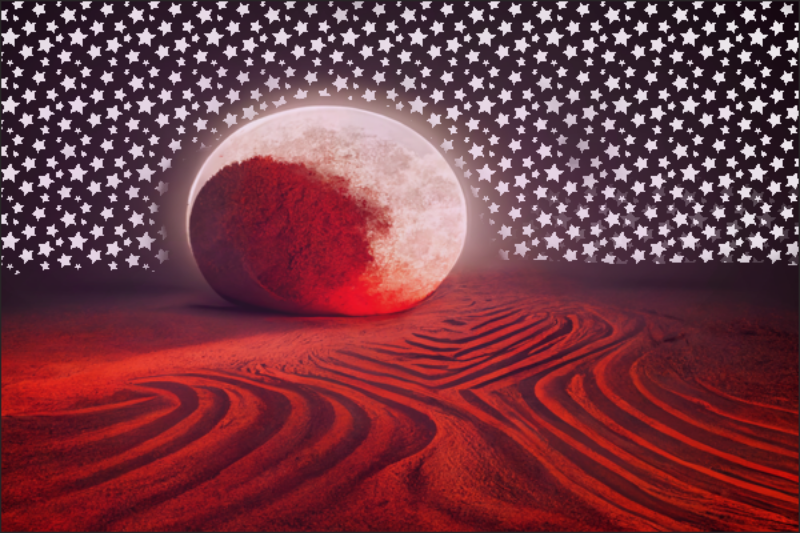 (Red) Moon #4 static token preview
