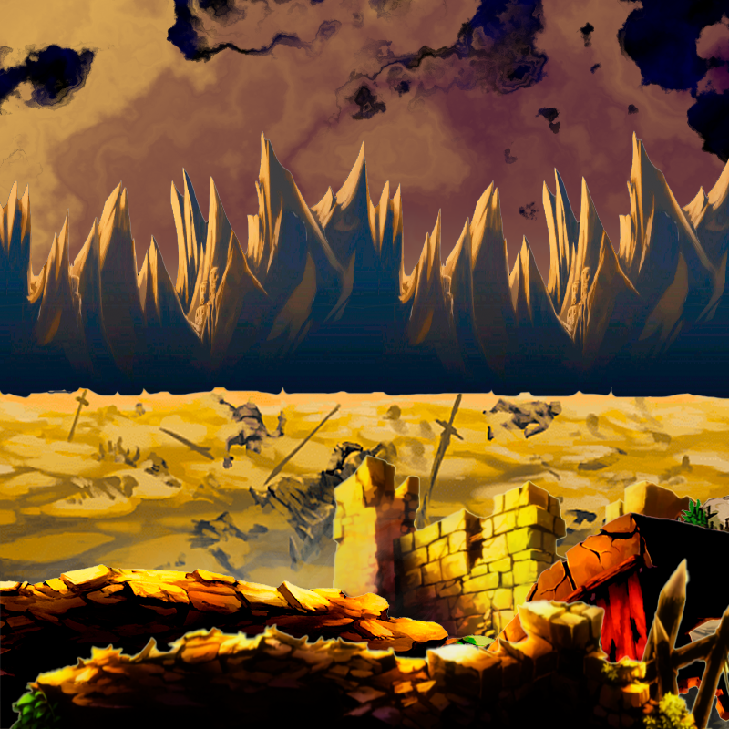 Desolated Landscapes #12 static token preview