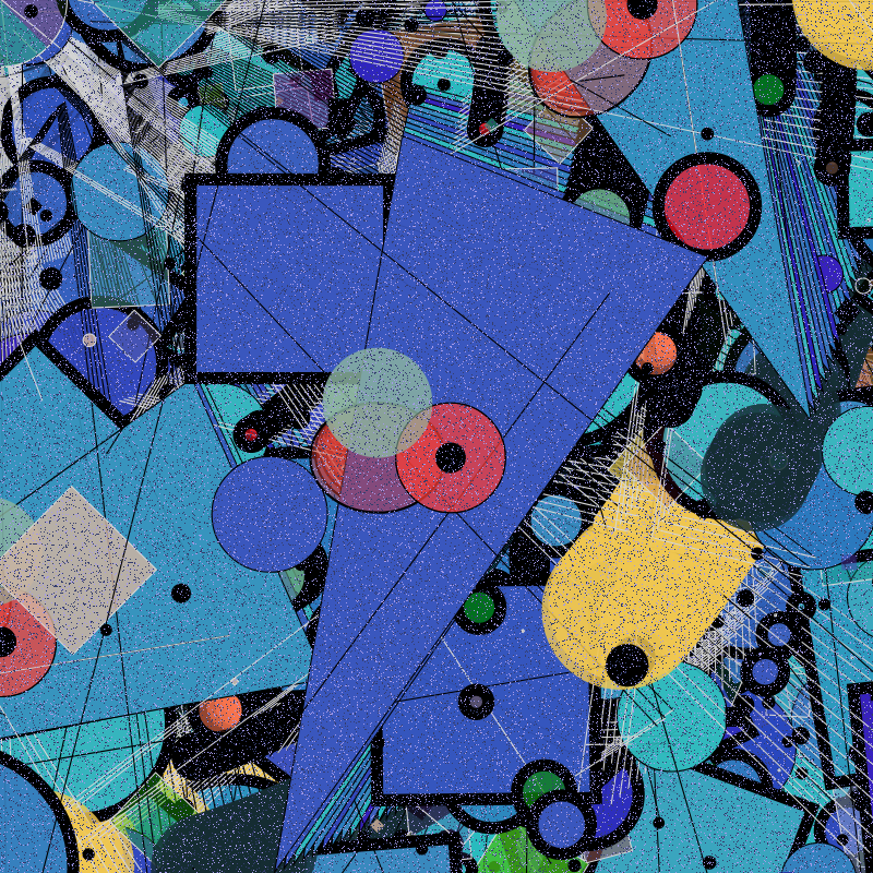 Kandinsky's mind #9 static token preview