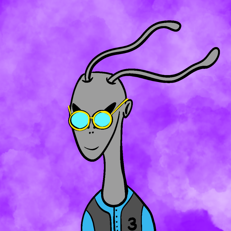 Alien Visitors #1 static token preview