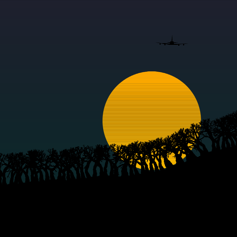 Sunset #2 static token preview