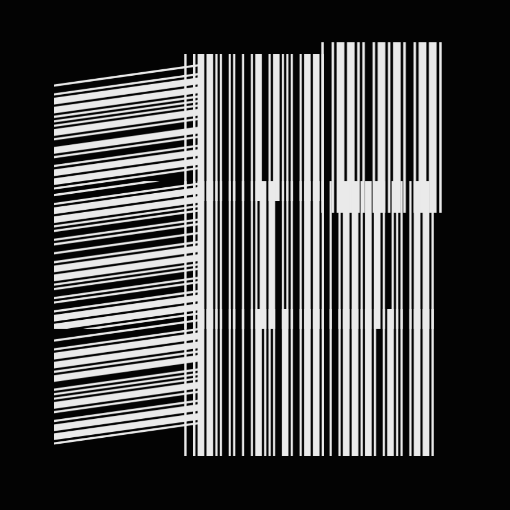barcode(fxhash) #4 static token preview
