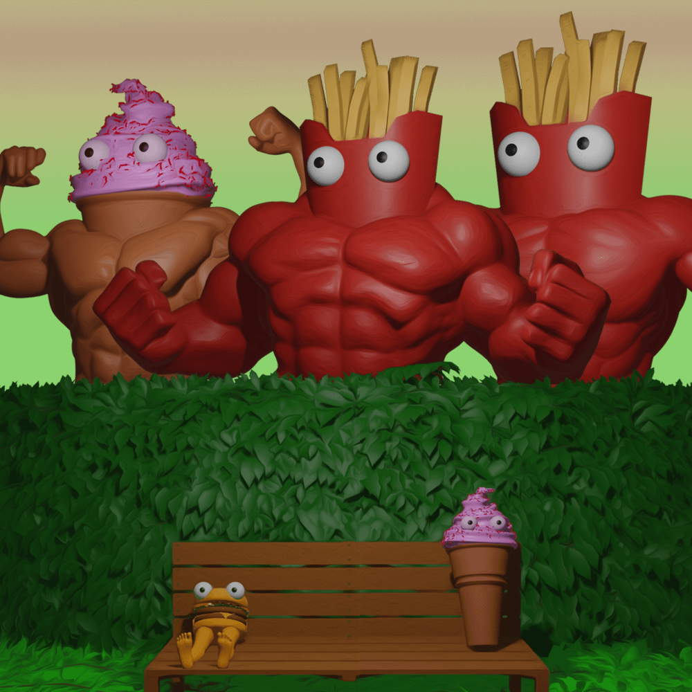 Buff Bois #6 static token preview