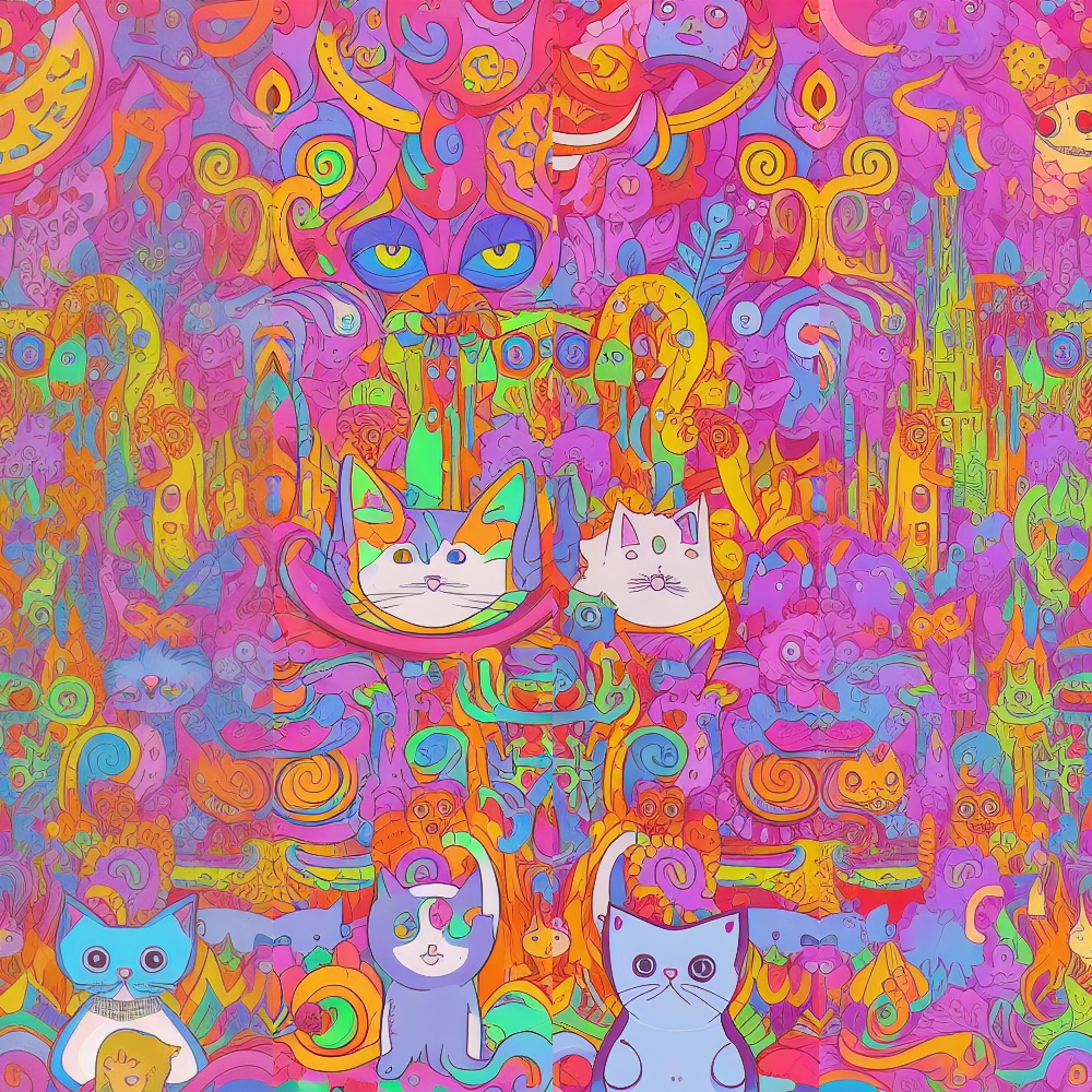 AI Cats #8 static token preview