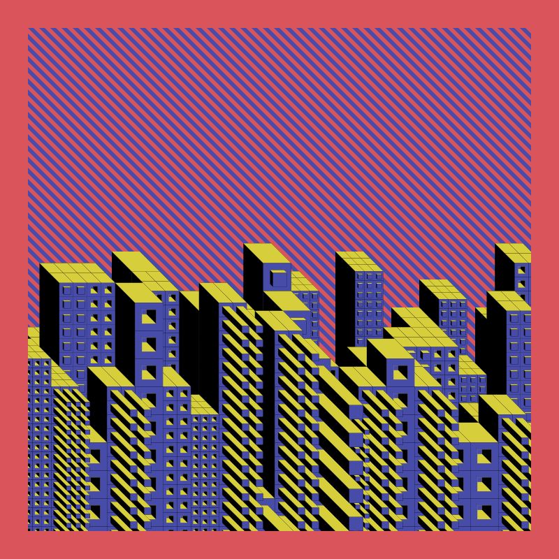 Cube City - Upside Down #9 static token preview