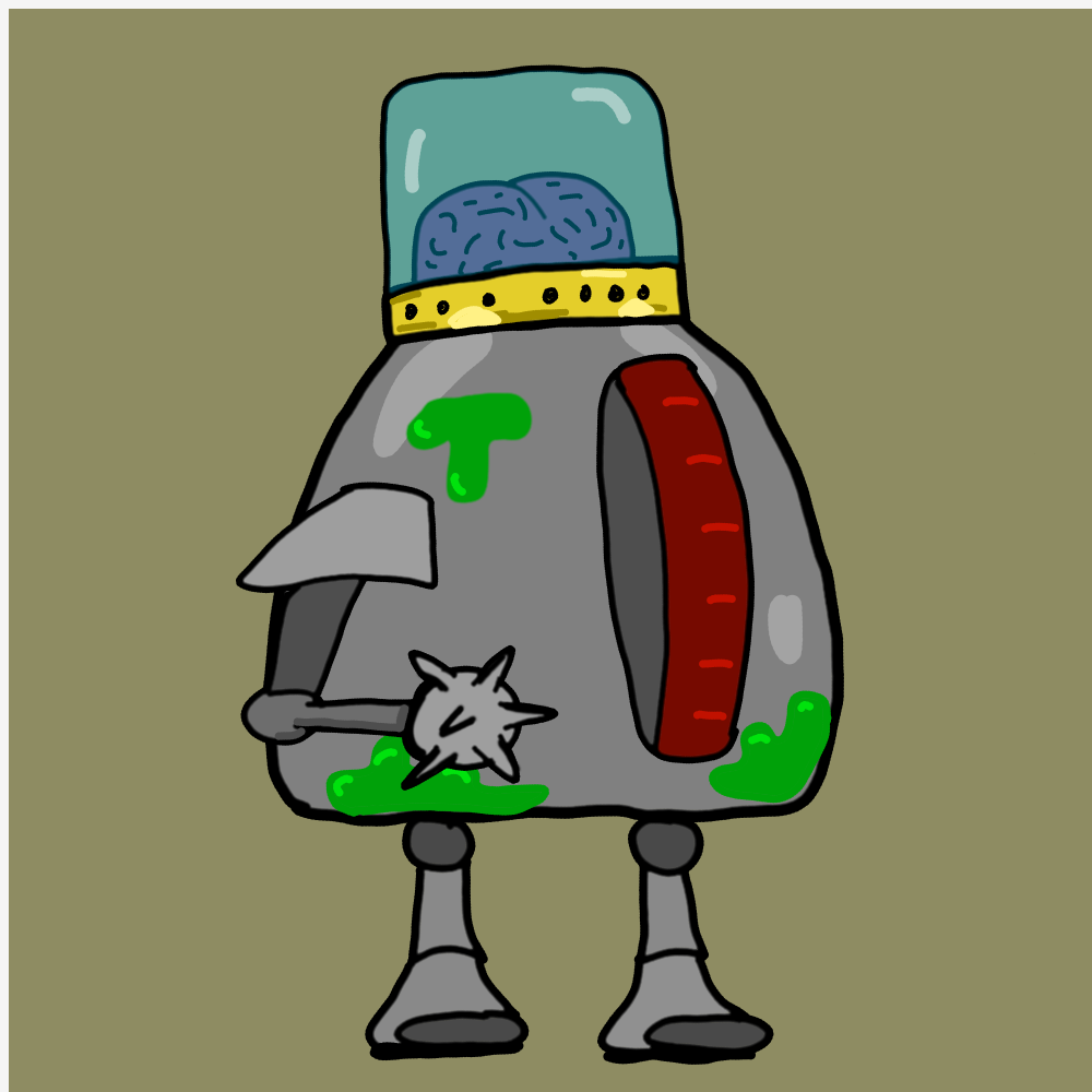 Evil Robots #14 static token preview
