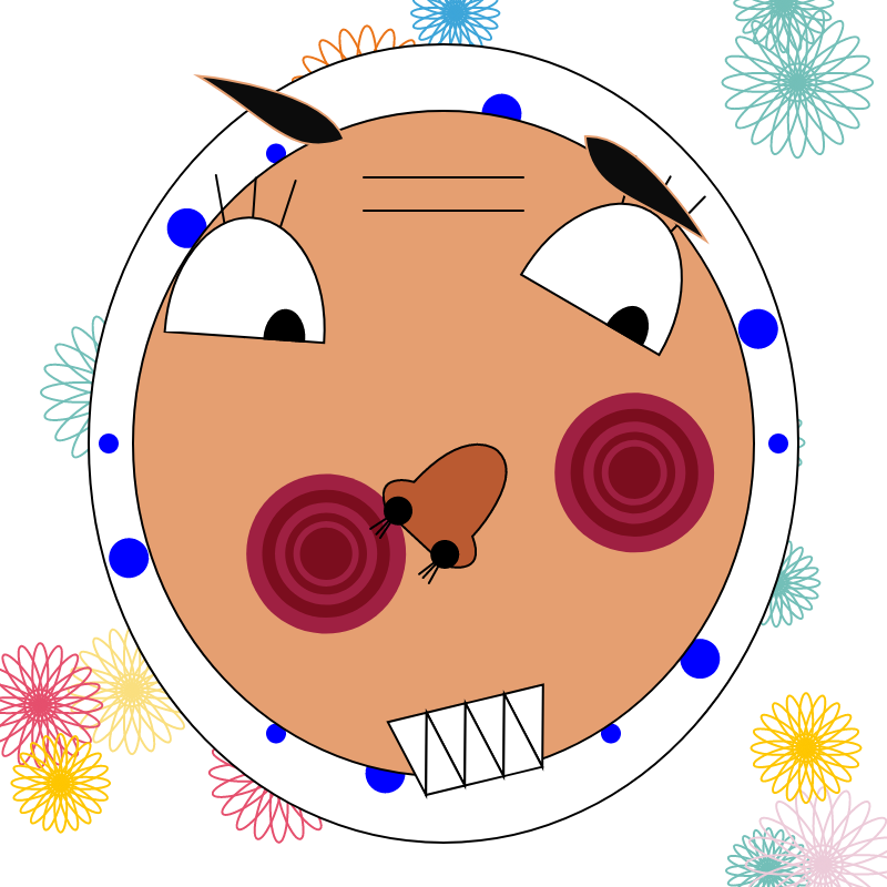 Fukuwarai (福笑い) #10 static token preview