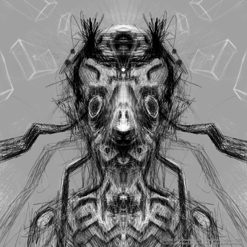 One Tezo Drawings_182+ #9 static token preview