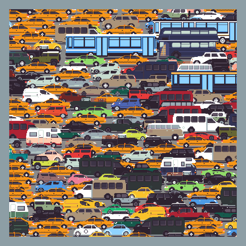 Traffic Jam #1 static token preview