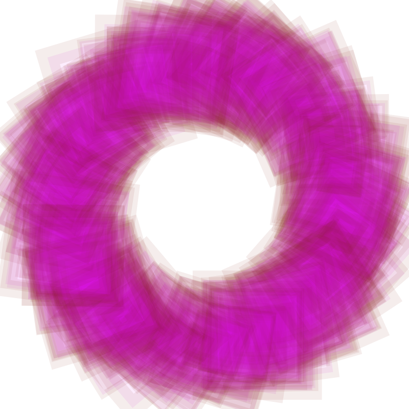 Circle of random squares #2 static token preview