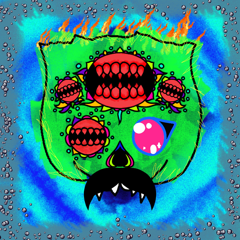 Mexican Candy Skulls #7 static token preview