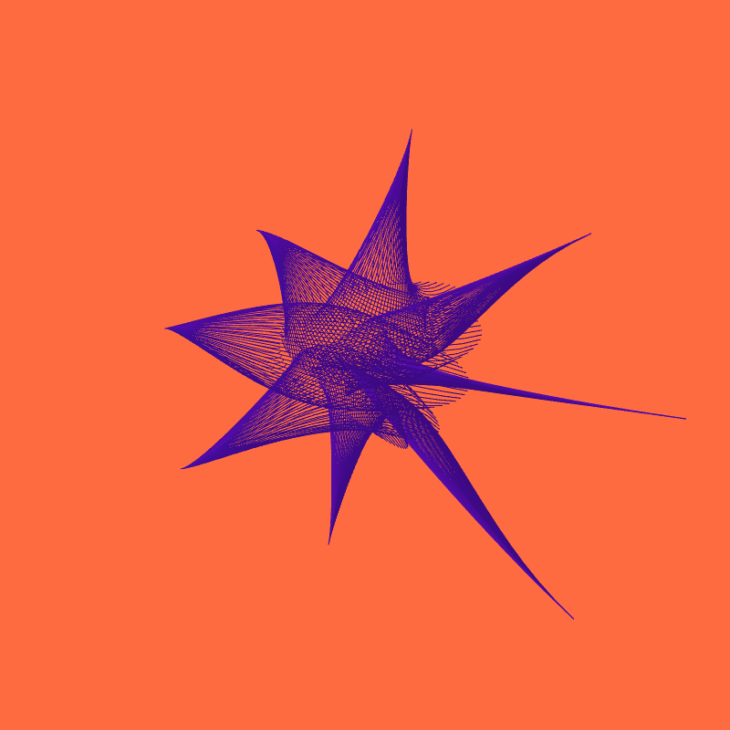 Bezier Jellyfish #9 static token preview