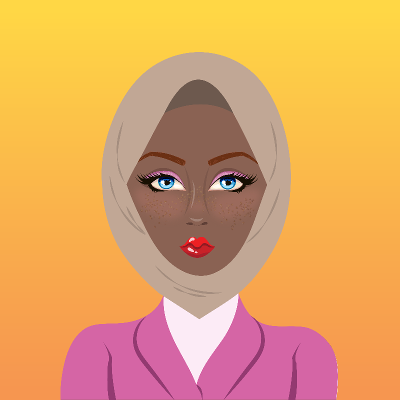 Hijabis NFT #64 static token preview