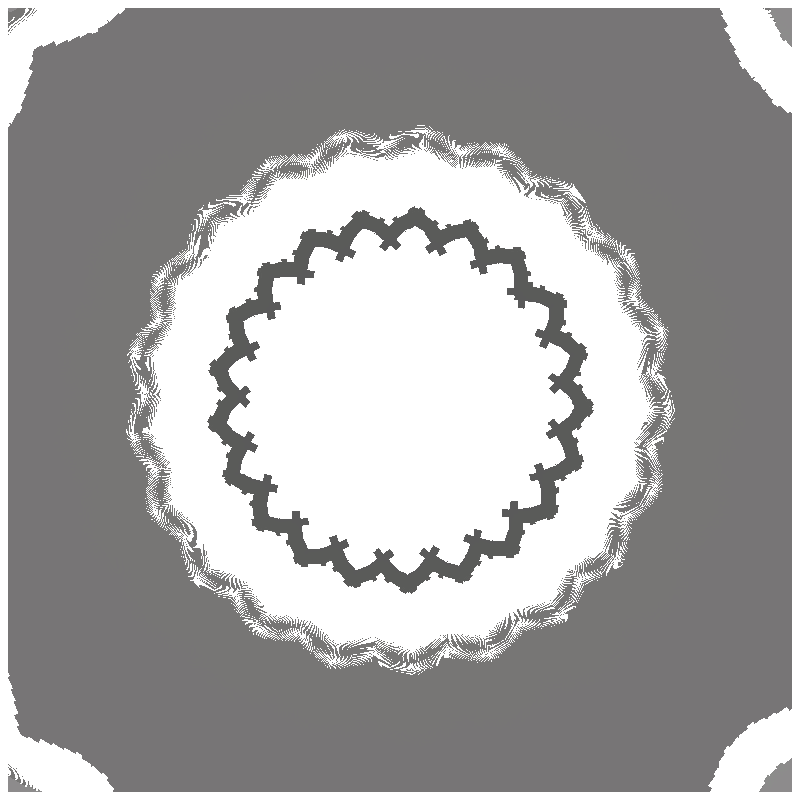 Glitch Mandala #20 static token preview