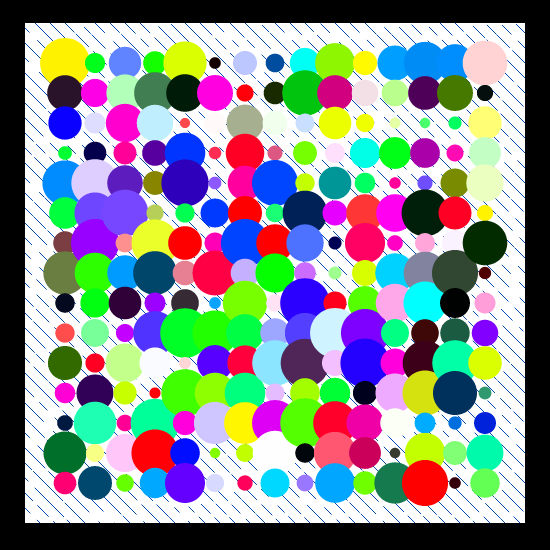 Dots in the Rain #18 static token preview