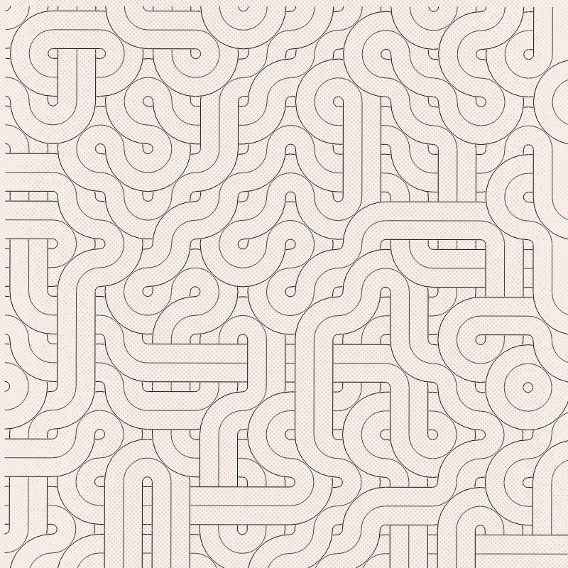 Dirty Interlaced Truchet Tiles #23 static token preview