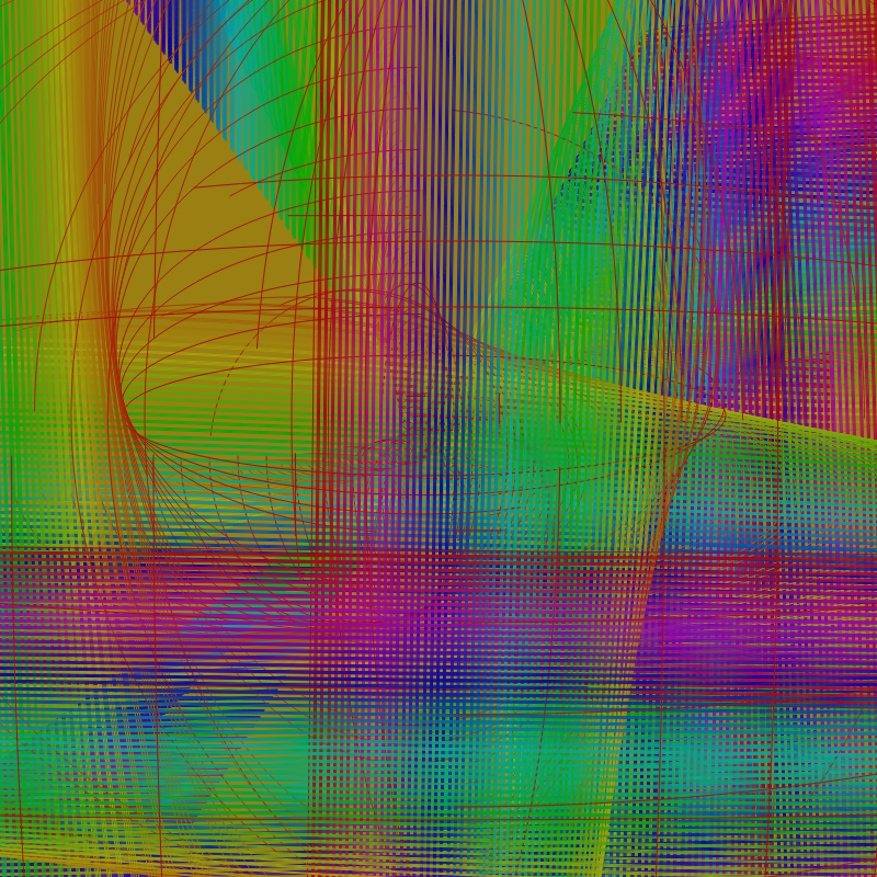 Fibonacci Rainbow Spiral v2 variation 2 #1 static token preview
