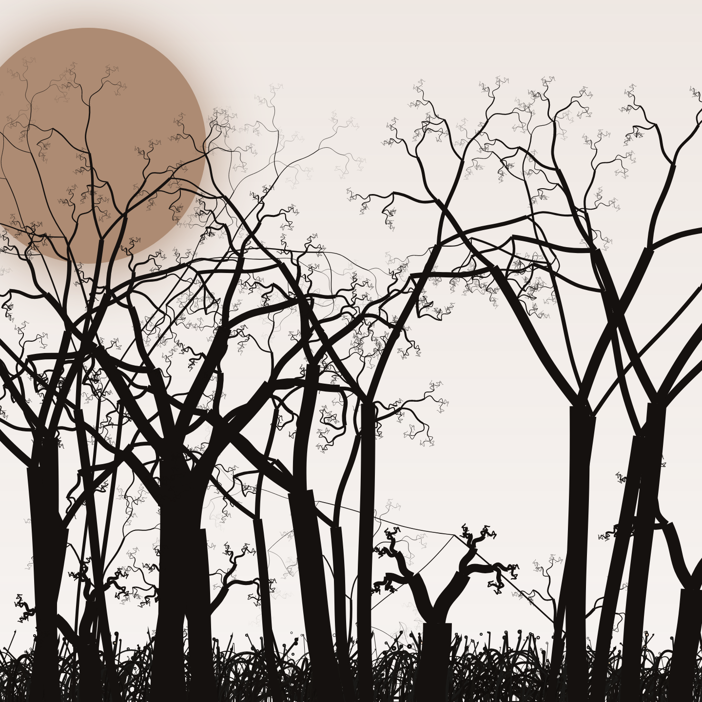 Wildwood Forest #23 static token preview