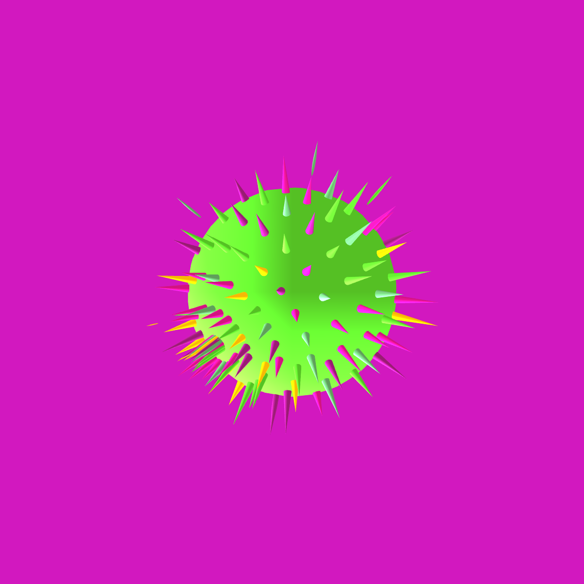 Generative virus #5 static token preview