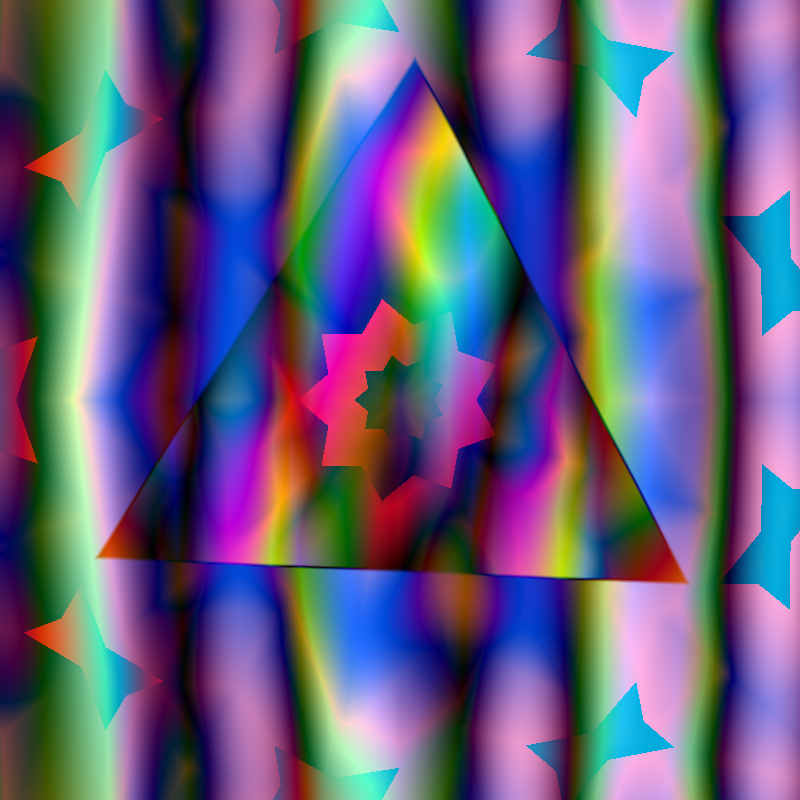 Multiple Colorful Shapes #9 static token preview