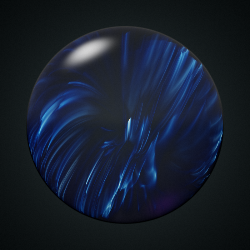 Fractal Marbles #22 static token preview