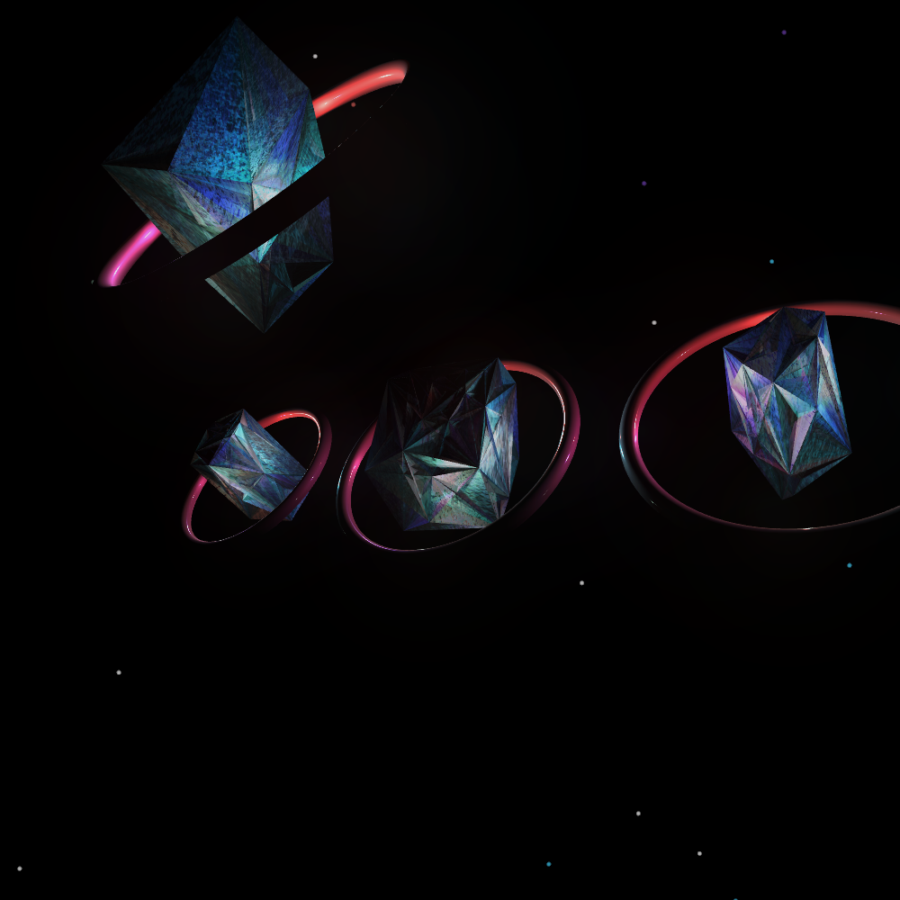 Space Gems #5 static token preview