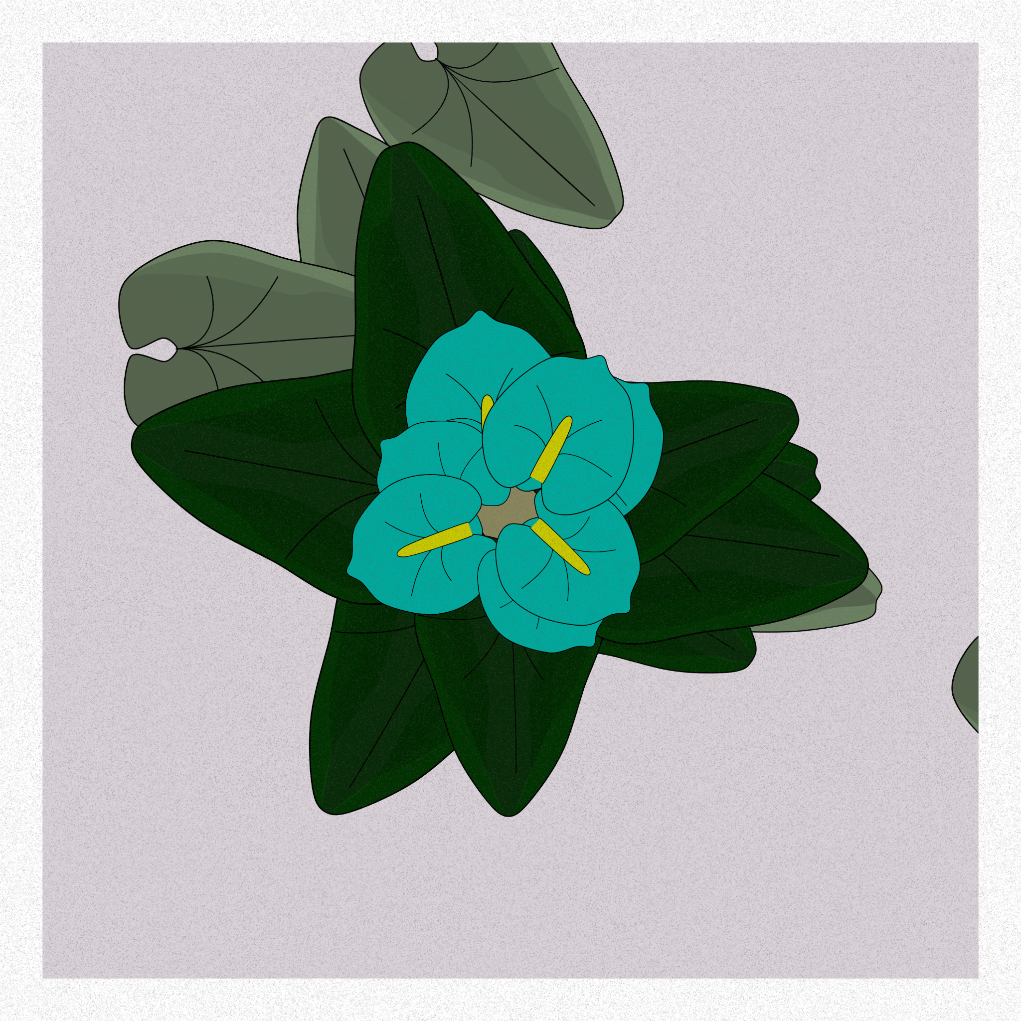 Flowers #12 static token preview
