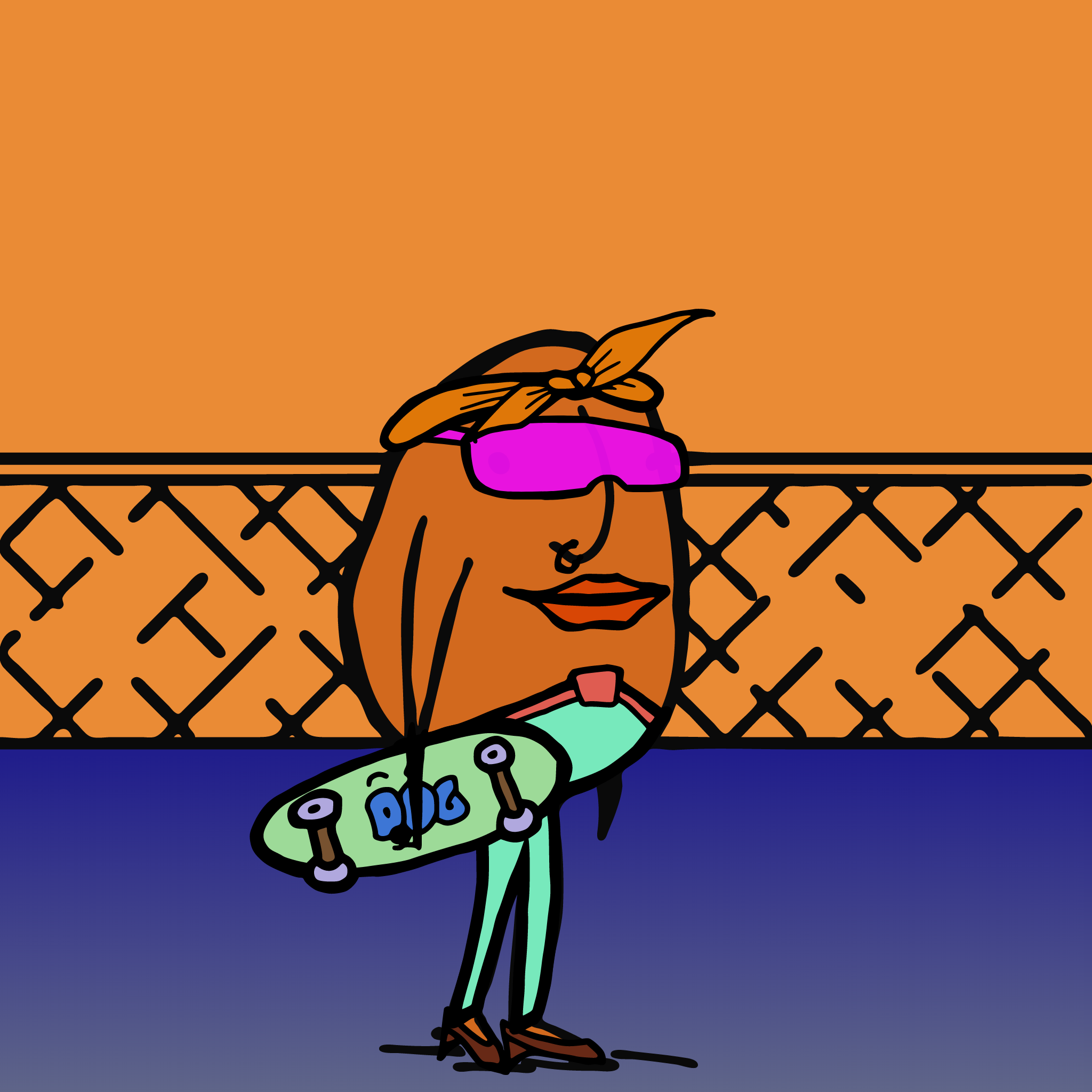 Skater Egg #21 static token preview