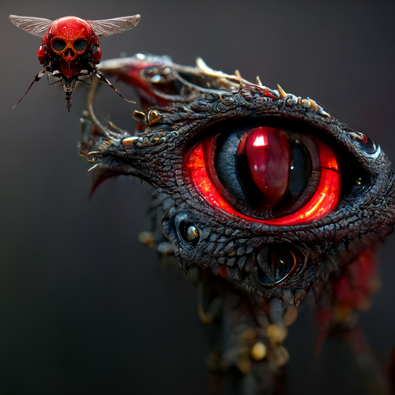 AI Eyes and Insect #1 static token preview