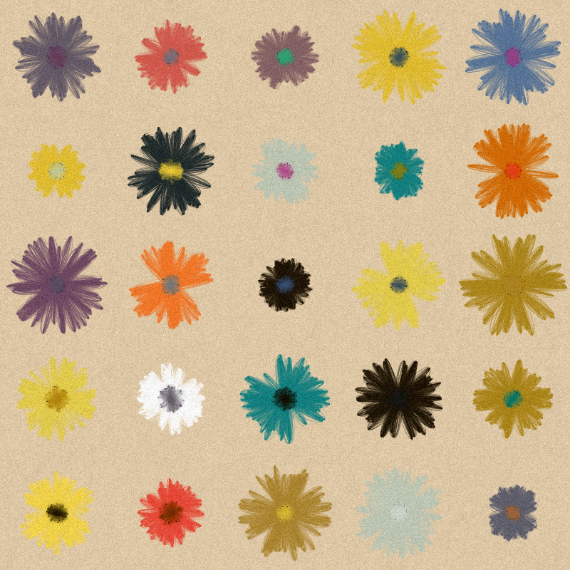 Each day I will buy you flowers #23 static token preview