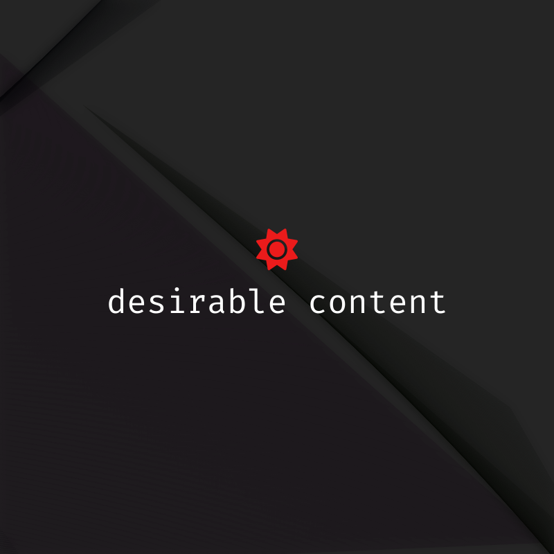 desirable content #61 static token preview