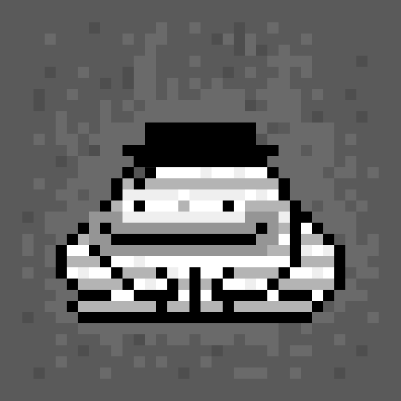 fx(Toadz) monochrome #19 static token preview
