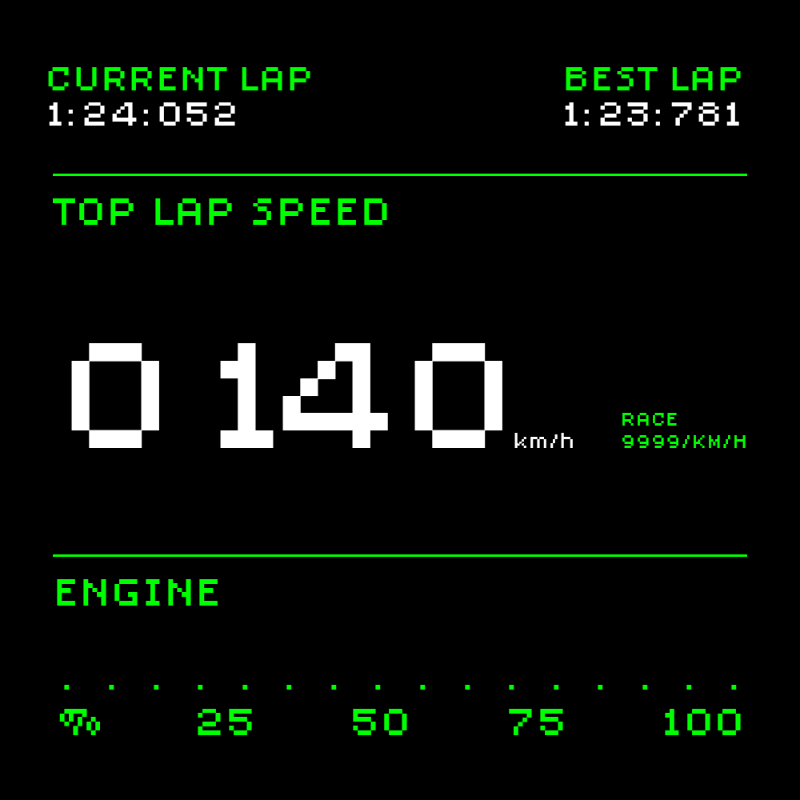 F-1RacingTez #103 static token preview