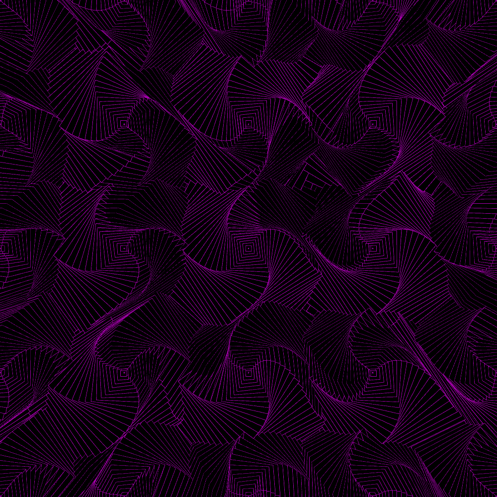 Irregular Pattern with Curves #4 static token preview
