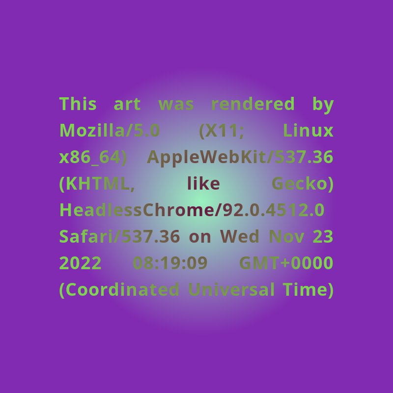 BROWSER ART #95 static token preview