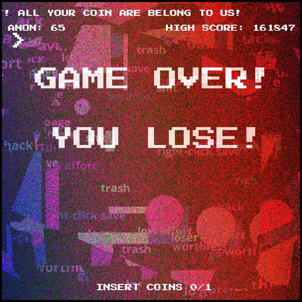 GAME OVER! #11 static token preview