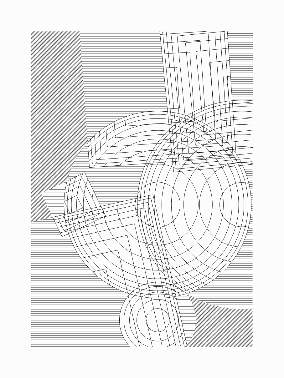 Entangled shapes #23 static token preview