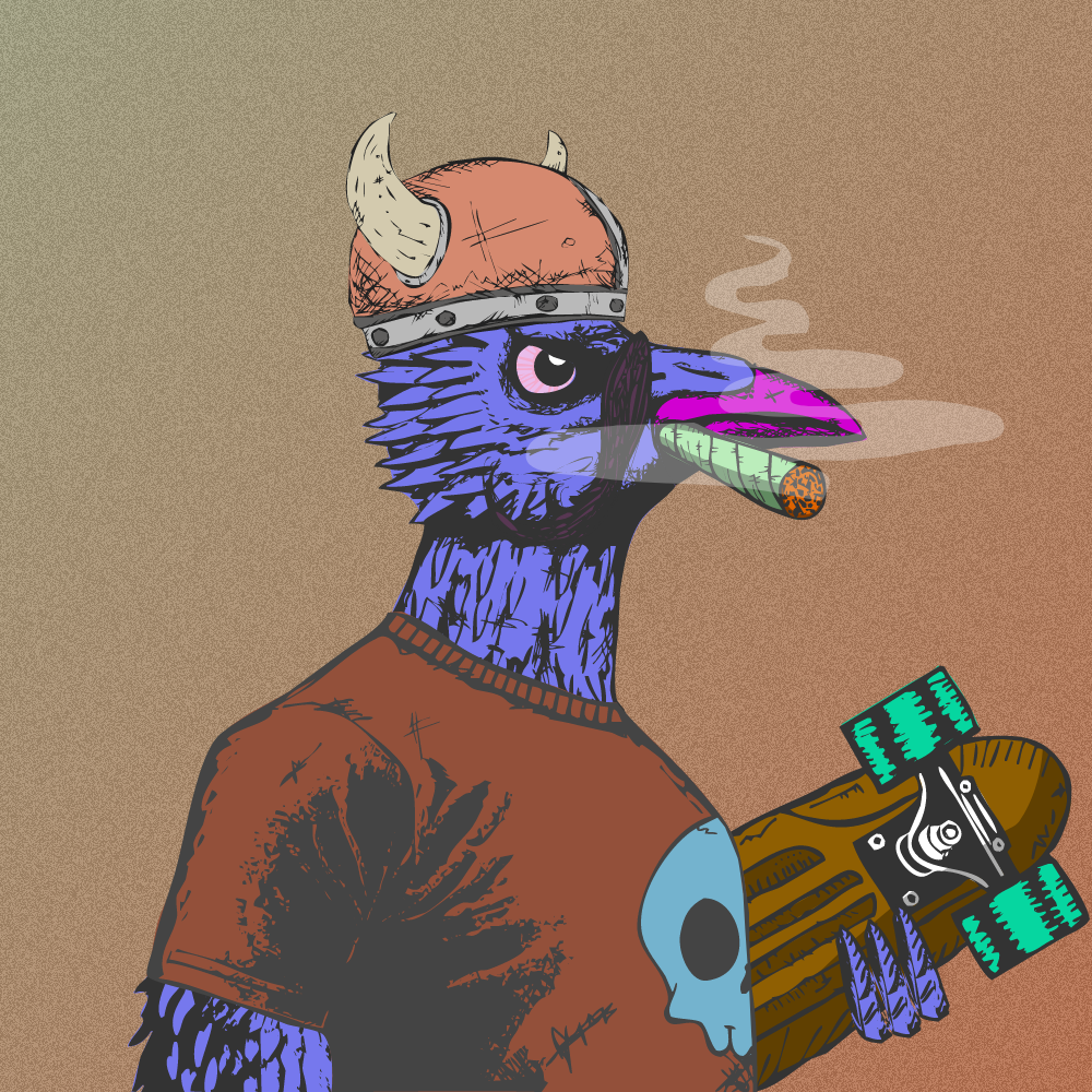 Bad Bird #5 static token preview